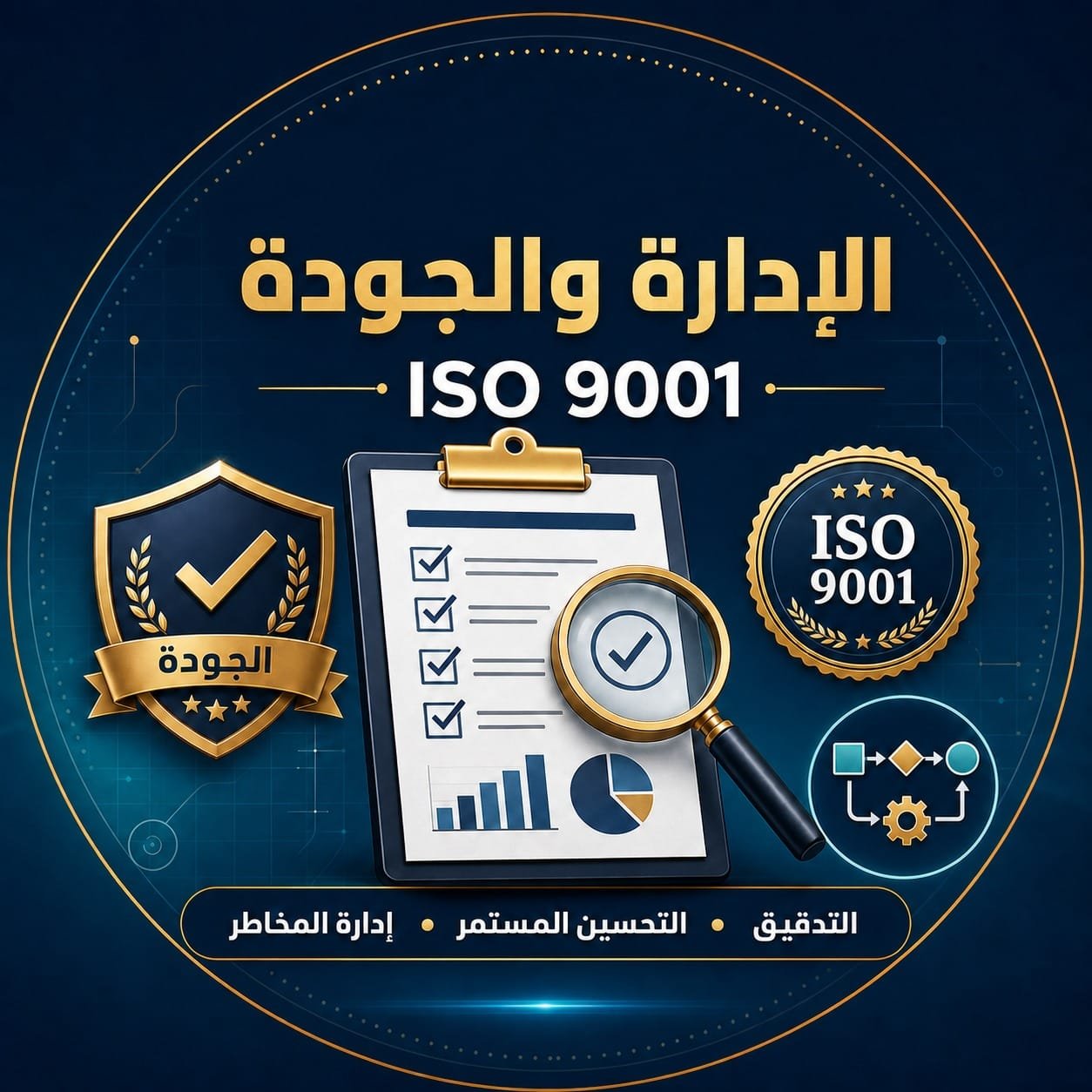 محمي: كبير مدققي نظام إدارة الجودة ISO 9001 :2015